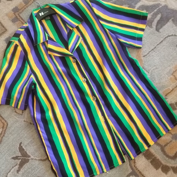 Ann May Tops - Vintage Ann May silk blouse